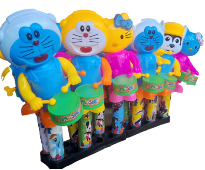 Ống Kẹo Gõ Trống