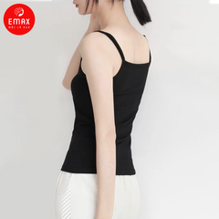 Áo Hai Dây Nữ Cotton Basic Emax