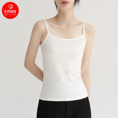Áo Hai Dây Nữ Cotton Basic Emax