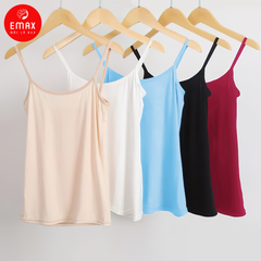 Áo Hai Dây Nữ Cotton Basic Emax