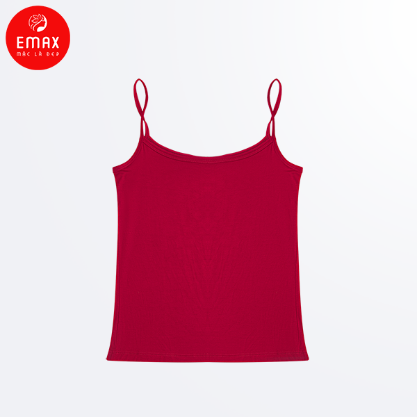 Áo Hai Dây Nữ Cotton Basic Emax
