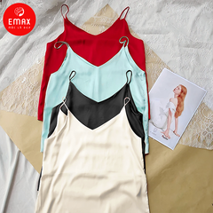 Áo Hai Dây Nữ Lụa Ngọc Trai Emax Cao Cấp