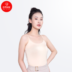 Áo Hai Dây Nữ Cotton Basic Emax