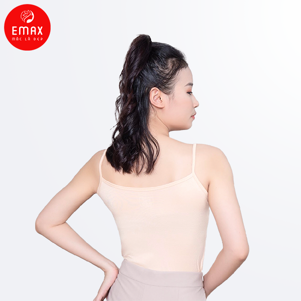 Áo Hai Dây Nữ Cotton Basic Emax