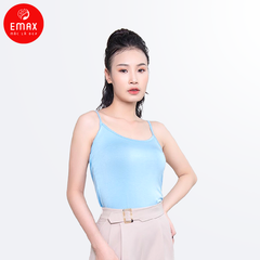 Áo Hai Dây Nữ Cotton Basic Emax