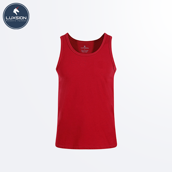 Áo Ba Lỗ Cotton Nam Sợi Tre Bản Nách To Luxsion Basic