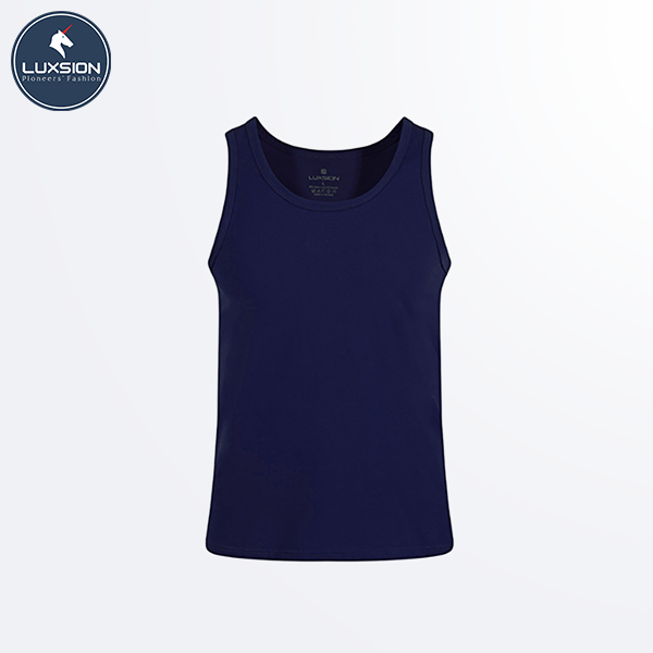 Áo Ba Lỗ Cotton Nam Sợi Tre Bản Nách To Luxsion Basic