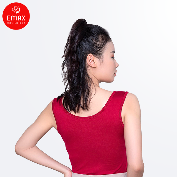 Áo Ba Lỗ Nữ Cotton Basic Emax