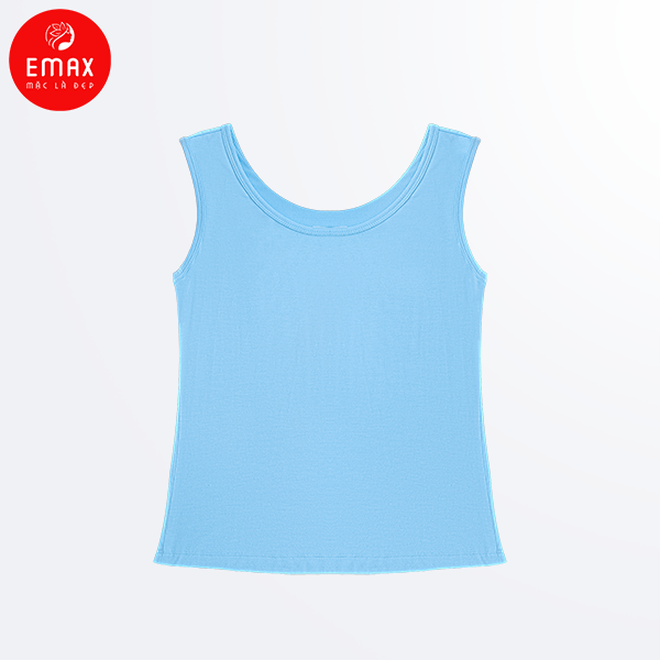 Áo Ba Lỗ Nữ Cotton Basic Emax