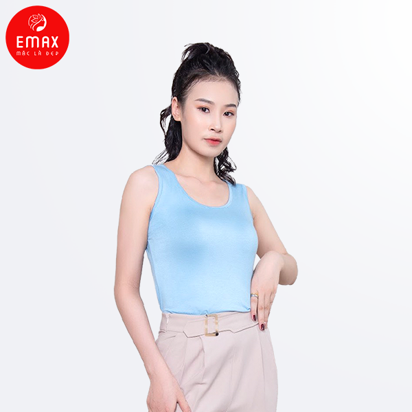 Áo Ba Lỗ Nữ Cotton Basic Emax