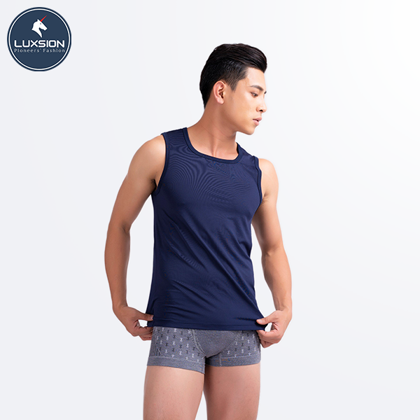 Áo Ba Lỗ Cotton Nam Sợi Tre Luxsion Basic