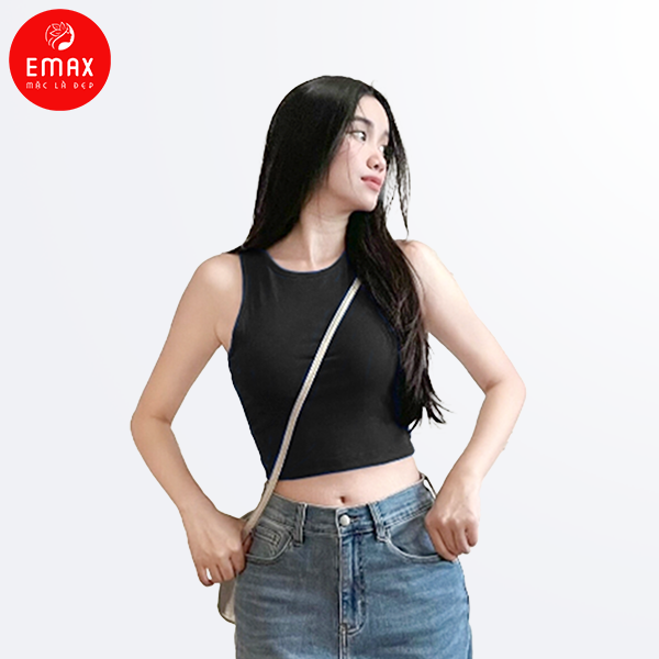 Áo Ba Lỗ Nữ Sát Nách Cotton Emax