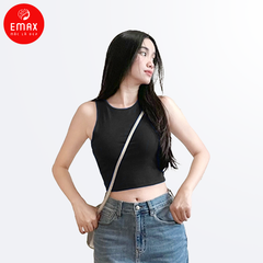 Áo Ba Lỗ Nữ Sát Nách Croptop Cotton Emax
