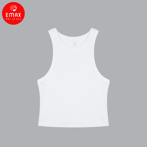 Áo Ba Lỗ Nữ Sát Nách Croptop Cotton Emax