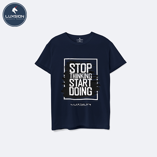 Áo Thun Cotton Nam Hình Hổ Luxsion Cá Tính