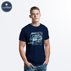 Áo Thun Cotton Nam Hình Hổ Luxsion Cá Tính