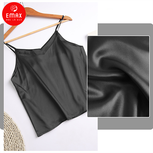 Áo Hai Dây Nữ Lụa Ngọc Trai Emax Cao Cấp