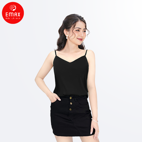 Áo Hai Dây Nữ Lụa Ngọc Trai Emax Cao Cấp