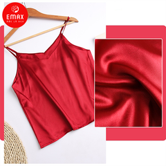 Áo Hai Dây Nữ Lụa Ngọc Trai Emax Cao Cấp