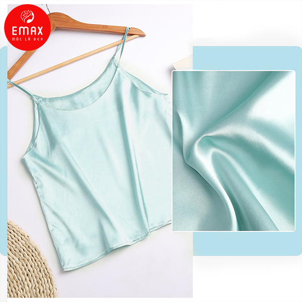 Áo Hai Dây Nữ Lụa Ngọc Trai Emax Cao Cấp