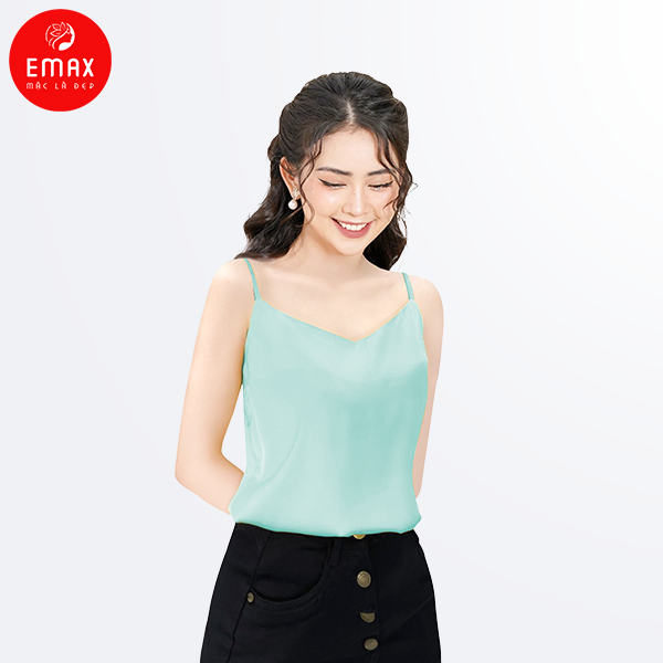 Áo Hai Dây Nữ Lụa Ngọc Trai Emax Cao Cấp