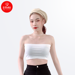 Áo Ống Không Dây Nữ Cotton Basic Emax