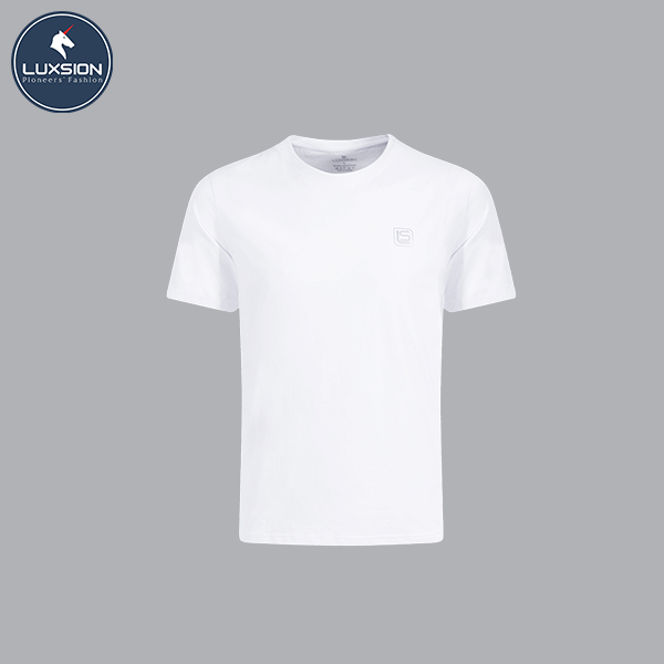 Áo Thun Cotton Nam Cổ Tim Luxsion Basic