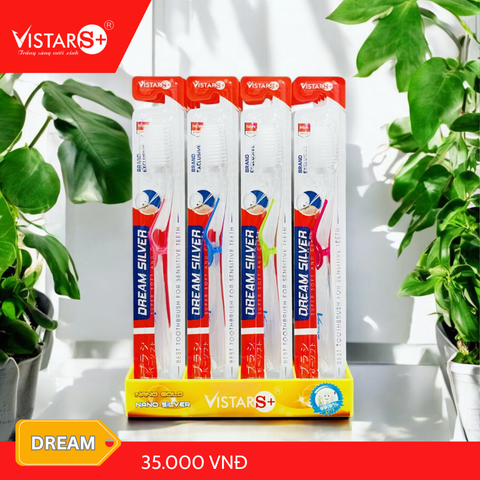 Bàn Chải Đánh Răng BC Dream - Nano Silver Mềm Mại Vistar