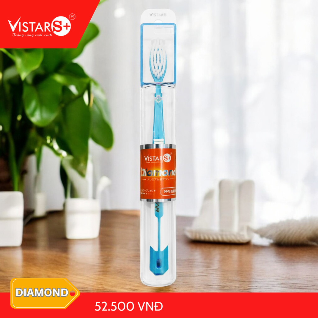Bàn Chải Đánh Răng Diamond Cao Cấp Vistar