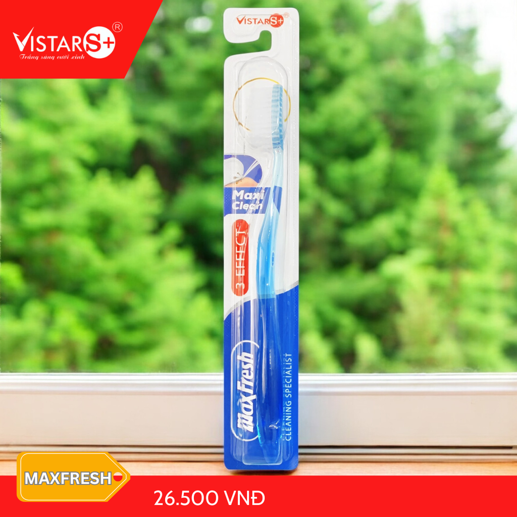 Bàn Chải Đánh Răng Maxfresh Siêu Mịn Vistar