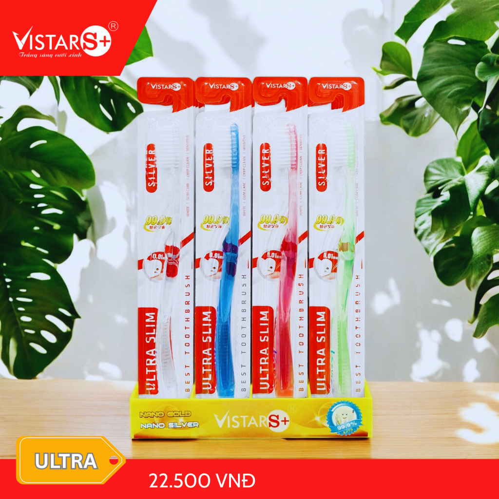 Bàn Chải Đánh Răng Ultra Siêu Mịn Vistar