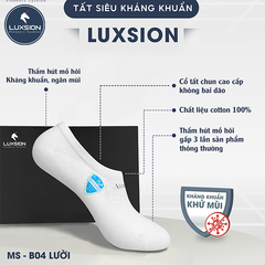 Tất Thể Thao Nam Luxsion Lười Chống Tụt Thoáng Khí