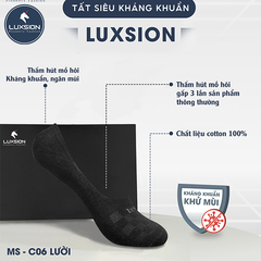 Tất Thể Thao Nam Luxsion Lười Chống Tụt Nhỏ Gọn