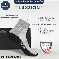 Tất Thể Thao Nam Luxsion Cổ Trung Âm Dương