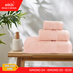 Hộp Quà Tặng Khăn Tắm Cotton Emax Kimono 06