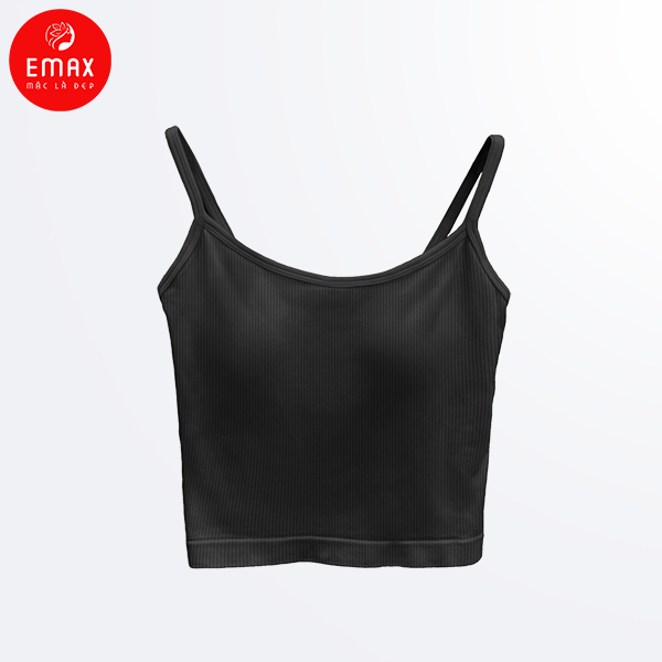 Áo Hai Dây Nữ Cotton Basic Có Đệm Ngực Emax