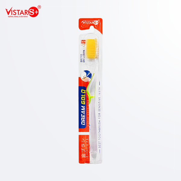 Bàn Chải Đánh Răng BC Dream - Nano Gold Mềm Mại Vistar