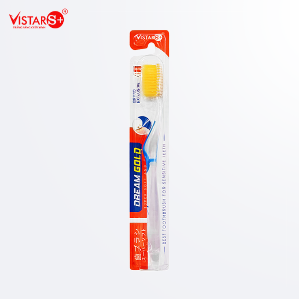 Bàn Chải Đánh Răng BC Dream - Nano Gold Mềm Mại Vistar