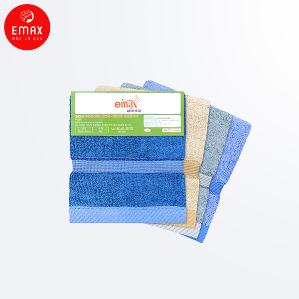 Khăn Mặt Cotton Sợi Tre Emax EM02