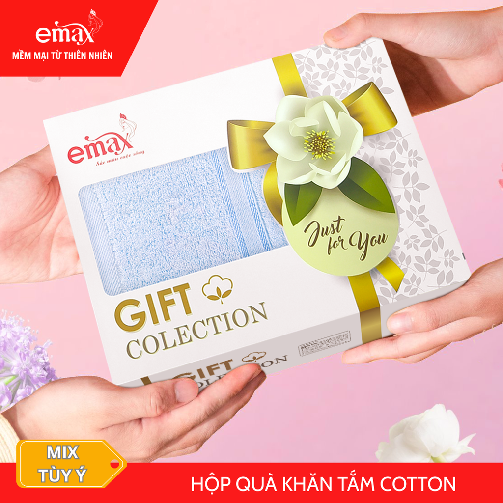Hộp Quà Tặng Khăn Lau Đầu Emax Kimono 05