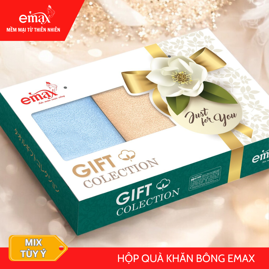 Hộp Quà Tặng Khăn Tắm Cotton Emax Kimono 04