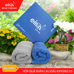 Hộp Quà Tặng Khăn Lau Đầu Emax Kimono 05