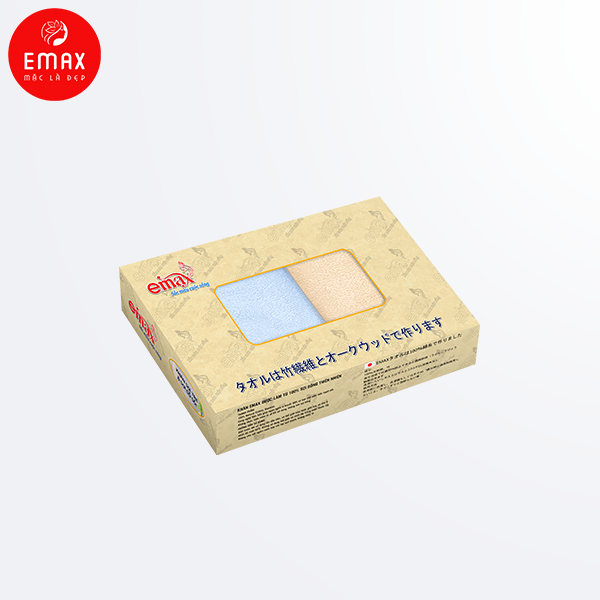 Hộp Quà Tặng Combo 2 Khăn Mặt Kimono 02 + Kimono 03