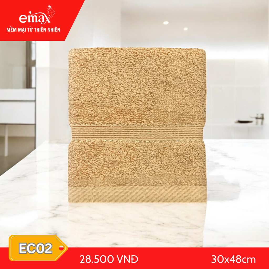 Khăn Mặt Cotton Cao Cấp Emax ECO2