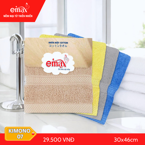Khăn Mặt Cotton Cao Cấp Emax Kimono 07