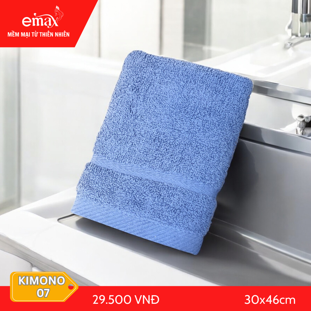 Khăn Mặt Cotton Cao Cấp Emax Kimono 07