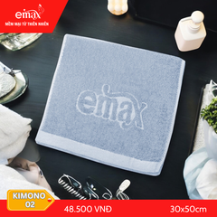 Khăn Mặt Cotton Sợi Tre, Gỗ Sồi Emax Kimono 02