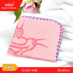 Khăn mặt cotton trẻ em cao cấp Emax Ekids