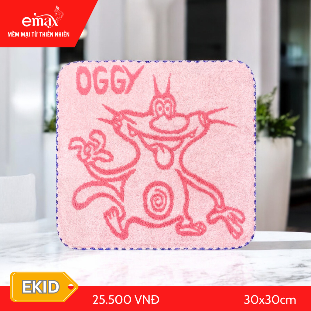 Khăn mặt cotton trẻ em cao cấp Emax Ekids
