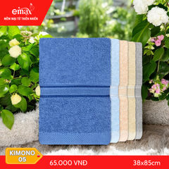 Khăn Quấn Đầu Cotton Emax Kimono 05
